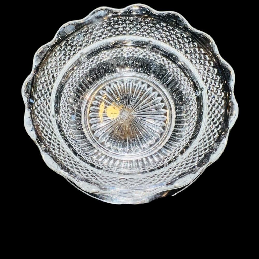 Vintage Depression Glass Bowl
